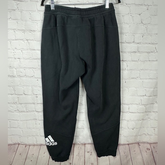 adidas Mens‎ Size Medium black Elastic Waist Pull On Joggers Sweatpants - Picture 6 of 6